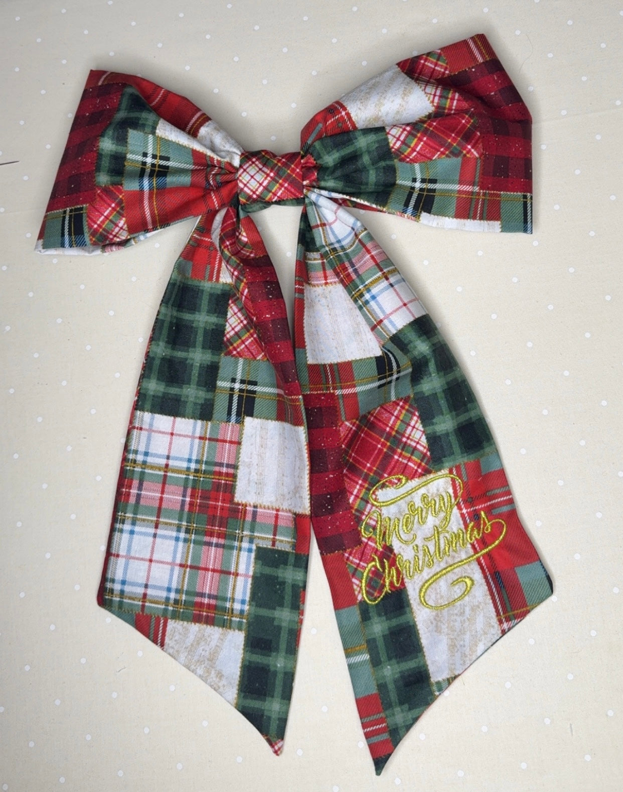 Christmas Wreath Bow